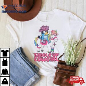 Saddle Up Cowgirl Bluey Shirt