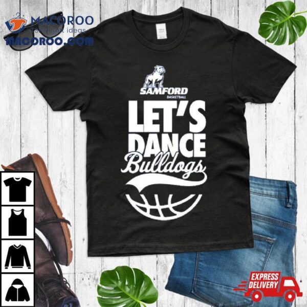 Samford Bulldogs Basketball Let’s Dance Bulldogs Shirt