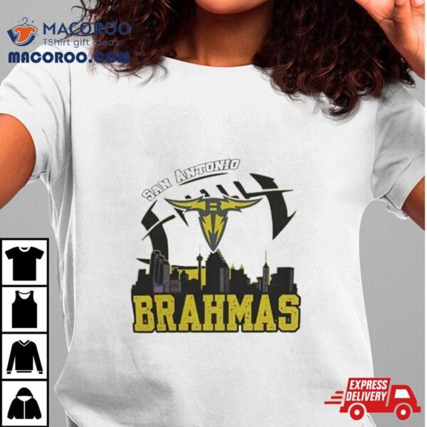 San Antonio Brahmas City Logo 2024 Shirt