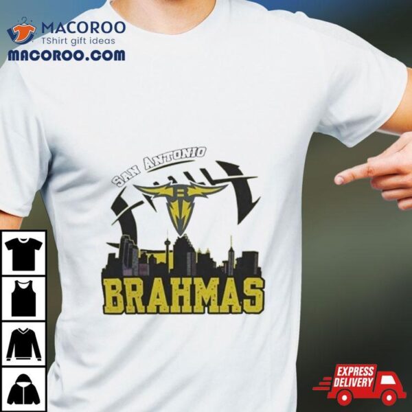 San Antonio Brahmas City Logo 2024 Shirt