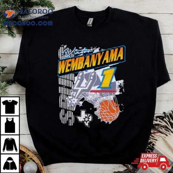 San Antonio Spurs Victor Wembanyama 2024 All Star Game Rally Shirt