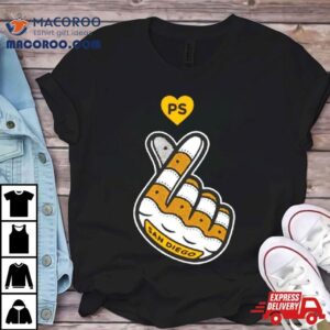 San Diego Finger Hear Tshirt