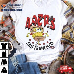 San Francisco Ers X Homage Super Bowl Lviii X Spongebob Squarepants S Tshirt