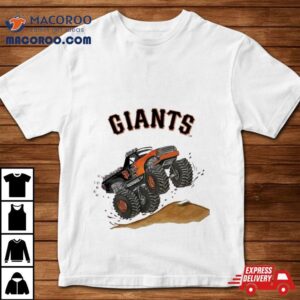 San Francisco Giants Monster Truck Mlb Tshirt