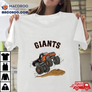 San Francisco Giants Monster Truck Mlb Tshirt