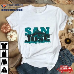 San Jose Hockey Sharks Swim Spor Tshirt