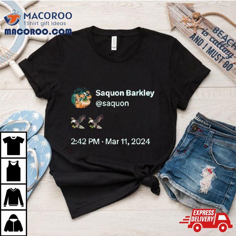 Saquon Barkley Birds Shirt Saquon Barkley Birds Shirt