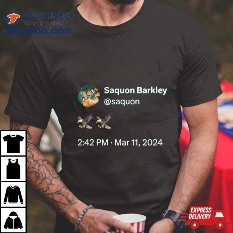 Saquon Barkley Birds Shirt Saquon Barkley Birds Shirt