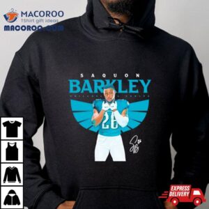 Saquon Barkley Philadelphia Eagles Signature Tshirt