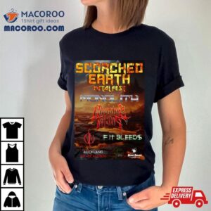 Scorched Earth Metal Fest Monolith Tour Fri March Tshirt