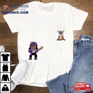 Seattle Mariners Vs Colorado Rockies Mlb 2024 Mascot Cartoon Baseball Shirt