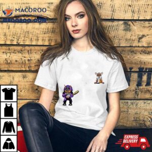 Seattle Mariners Vs Colorado Rockies Mlb Mascot Cartoon Baseball Tshirt