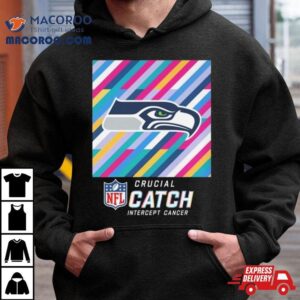 Seattle Seahawks Nfl Crucial Catch Intercept Cancer Tshirt