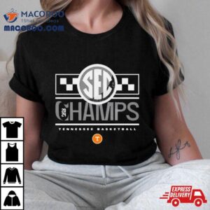 Sec Champs Tennessee Basketball Tshirt