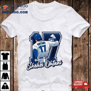 Shohei Ohtani Back Los Angeles Dodgers Baseball Determined Win Tshirt