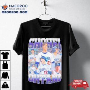 Shohei Ohtani Baseball Player Los Angeles Dodgers Tshirt