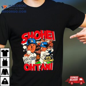 Shohei Ohtani Mlb Cartoon Los Angeles Dodgers Shirt