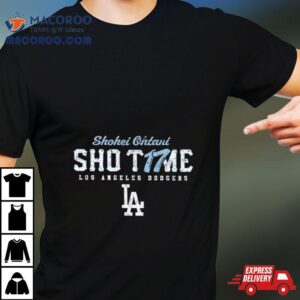 Shohei Ohtani Sho Time Los Angeles Dodgers Player Tshirt