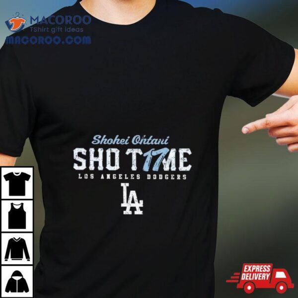 Shohei Ohtani Sho Time 17 Los Angeles Dodgers Player Shirt