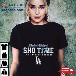 Shohei Ohtani Sho Time Los Angeles Dodgers Player Tshirt