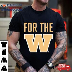 Simply Seattle For The W Washington Huskies Tshirt