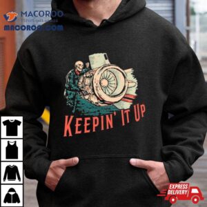 Skeleton Keepin It Up Tshirt