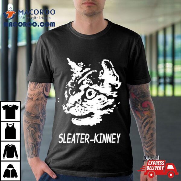 Sleater Kinney Cat Shirt