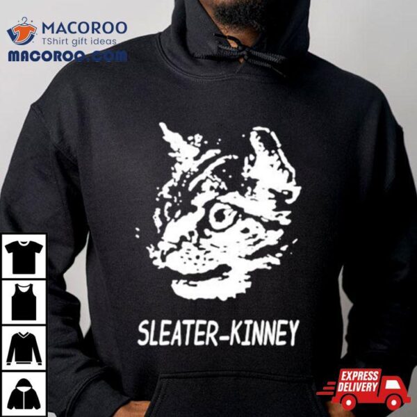 Sleater Kinney Cat Shirt