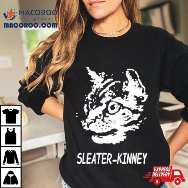 Sleater Kinney Cat Shirt