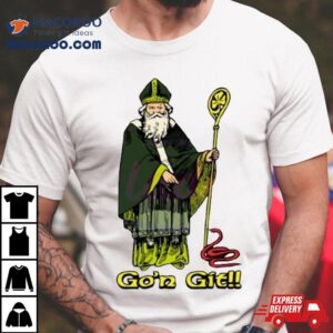 Snake Red Gon Git St Patricks Day Vicar Shirt