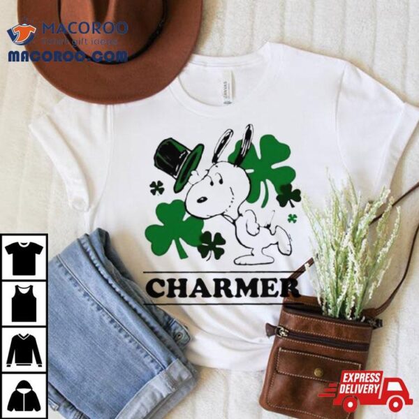 Snoopy And Woodstock Charmer St Patrick’s Day 2024 T Shirt