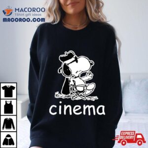 Snoopy Summer Cinema Tshirt