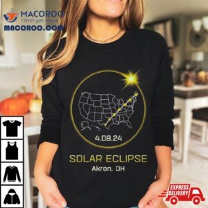 Solar Eclipse Akron Oh Ohio Totality Eclipse Tshirt