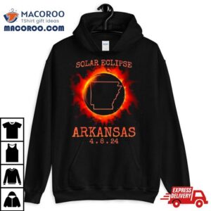 Solar Eclipse Totality Arkansas State Path Souvenir Tshirt