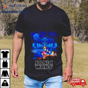 Sonic Wars Hedgehog Battle Tshirt