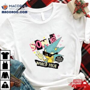 Sonic World Tour Plus Special Guests T Shirt