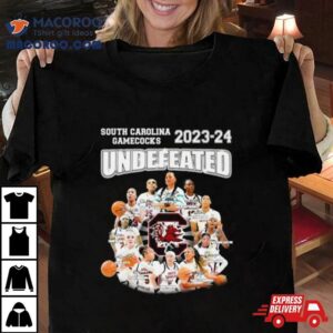 South Carolina Gamecocks Undefeated Signatures Tshirt