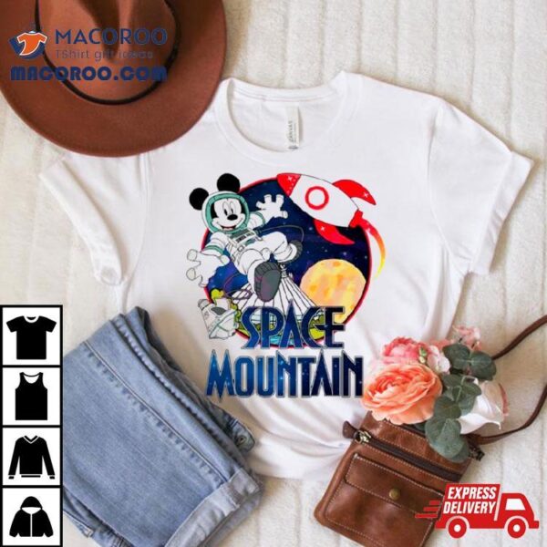 Space Mountain Mickey Astronaushirt