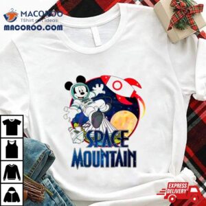 Space Mountain Mickey Astronau Tshirt