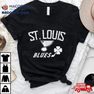 St Louis Blues Levelwear Youth St Patrick Rsquo S Day Little Richmond Clover Tshirt