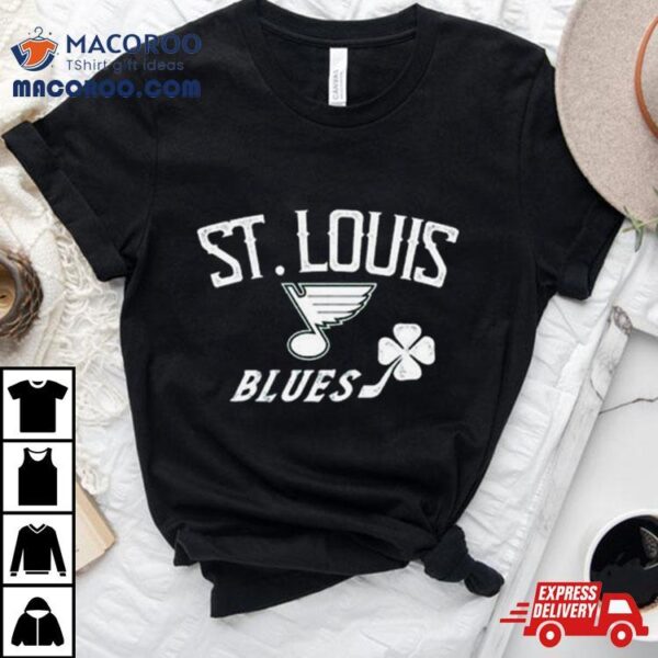 St. Louis Blues Levelwear Youth St. Patrick’s Day Little Richmond Clover T Shirt