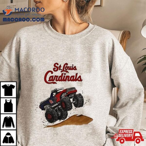 St. Louis Cardinals Monster Truck Mlb Shirt