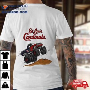 St Louis Cardinals Monster Truck Mlb Tshirt