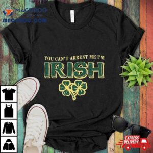 St Patrick Rsquo S Day Irish You Can Rsquo T Arrest Me I Rsquo M Tshirt