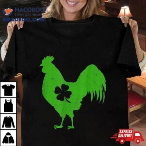 St Patricks Day Shamrock Chicken Rooster Saint Paddy’s 2022 Shirt