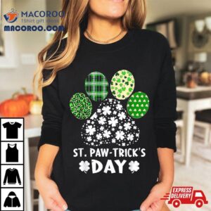 St Paw-trick’s Day – Happy Saint Patrick’s Dog Lover Shirt