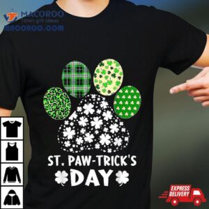 St Paw-trick's Day - Happy Saint Patrick's Dog Lover Shirt 2 St Paw Trick S Day Happy Saint Patrick S Dog Lover Tshirt