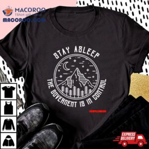 Stay Asleep The Government Is In Control Tshirt