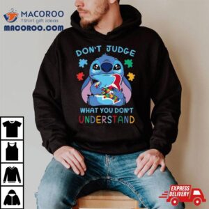 Stitch Houston Texans Autism Awareness Don’t Judge What You Don’t Understand Shirt