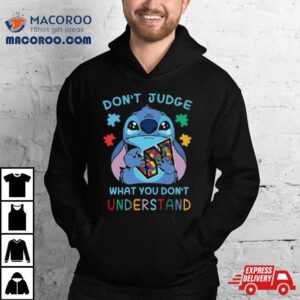 Stitch Washington Commanders Autism Awareness Don Rsquo T Judge What You Don Rsquo T Understand Tshirt